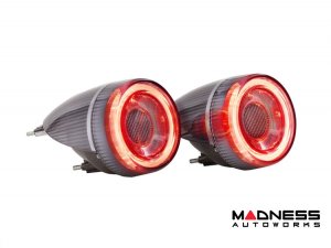 Ferrari F430 LED Tail Lights - XB LED - Morimoto - Smoked Ferrari F430 LED Tail Lights - XB LED - Morimoto - Smoked